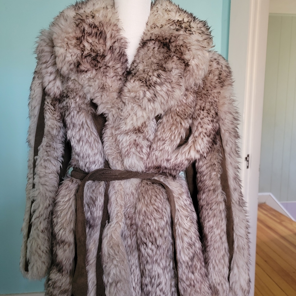 Vintage Dino Rocco lamb coat